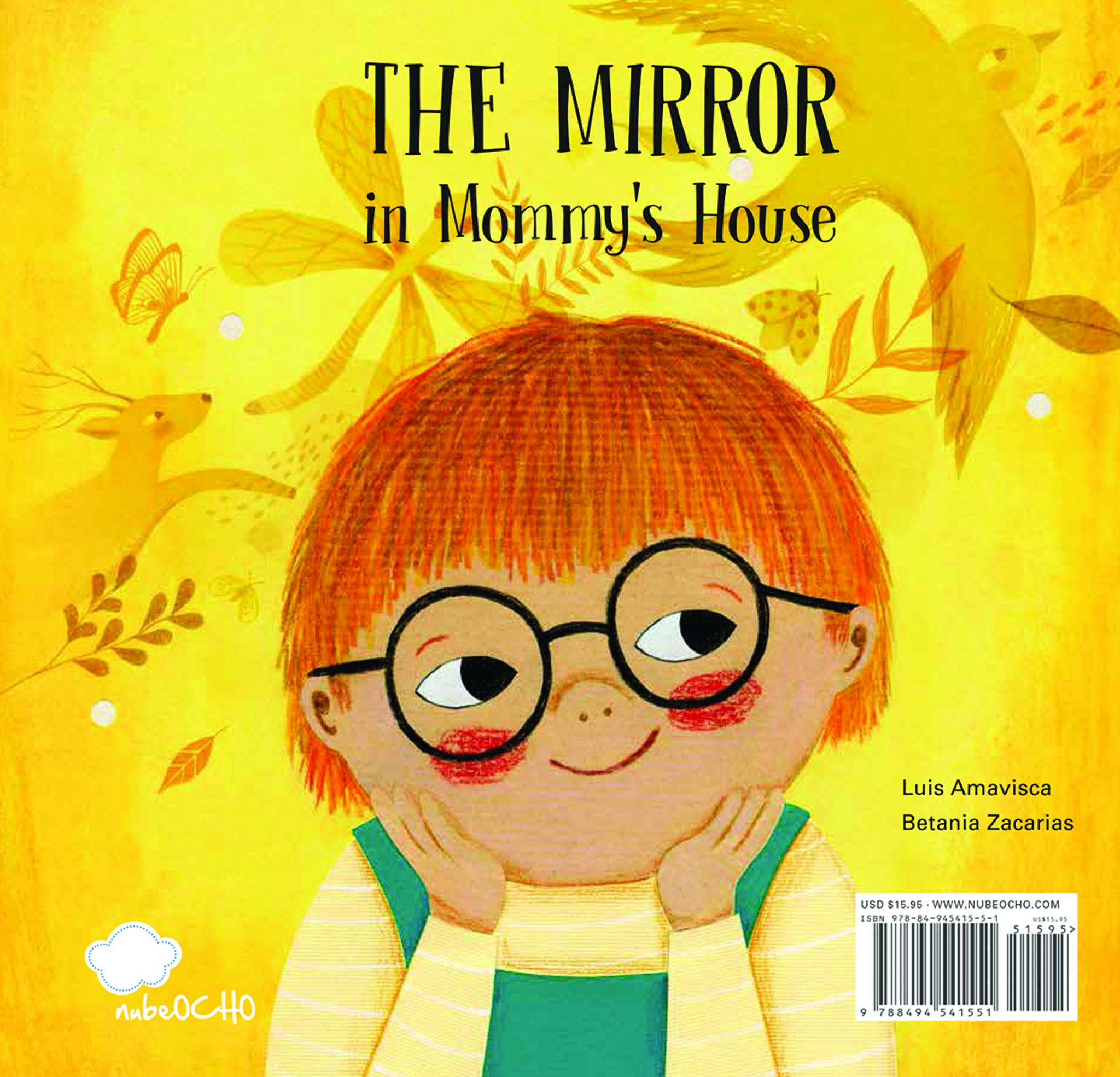 Cover image for The Mirror in Mommy's House / The Mirror in Daddy´s House ISBN 9788494541551